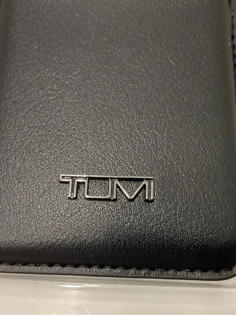 NIB Tumi MagSafe Magnetic 2 Slot Credit Card Holder Wallet - BLACK